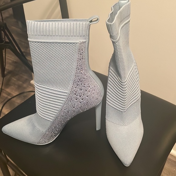 Steven Madden Blue boots NEW! Size 10 - Picture 3 of 5